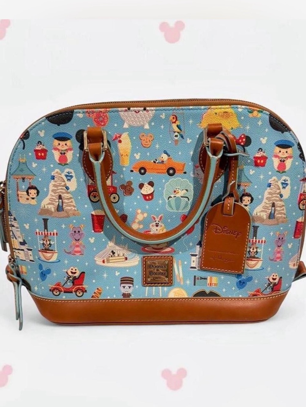 Disney Parks Dooney & Bourke "A Walk in the Park" Satchel Bag